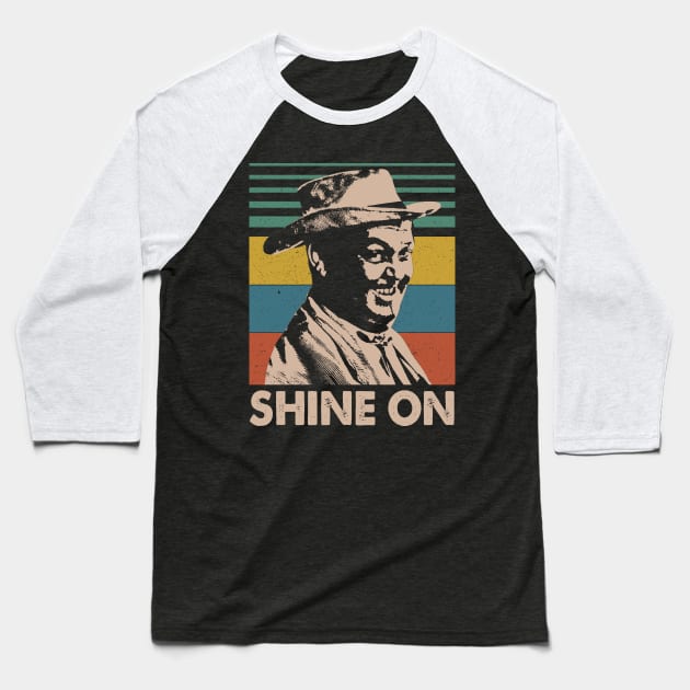 Retro Shine On Baseball T-Shirt by Anthropomorphic